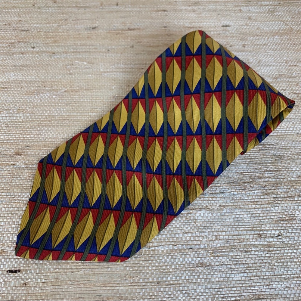 🍁 Jacobson's Autumn Prism Silk Tie